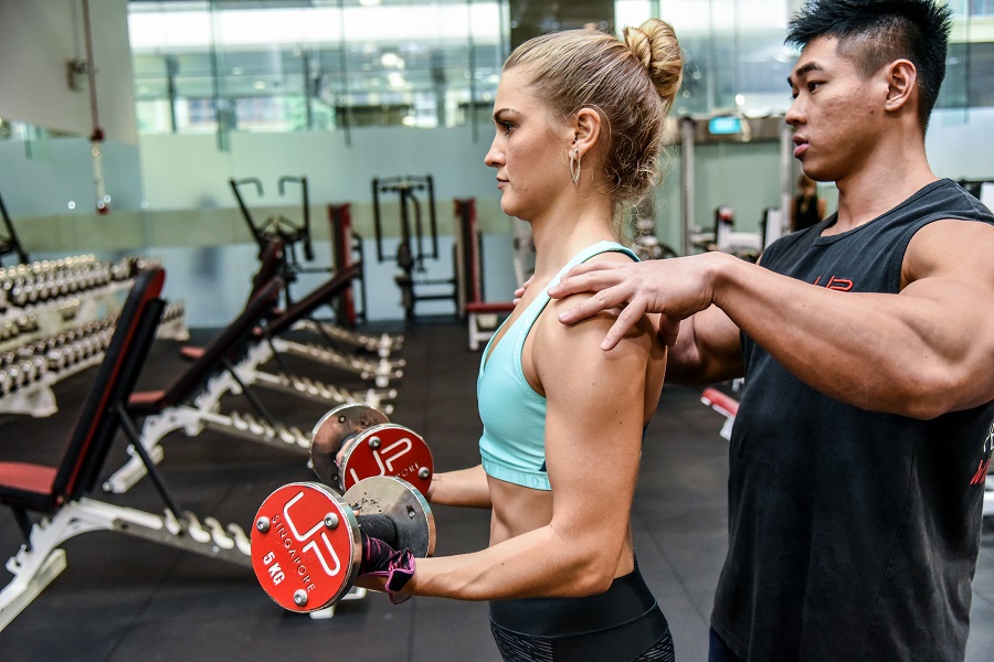 Irina - bicep curl