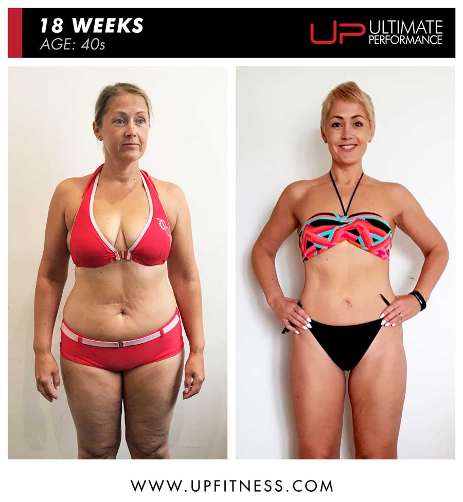 Minna 18 week amazing female fat loss