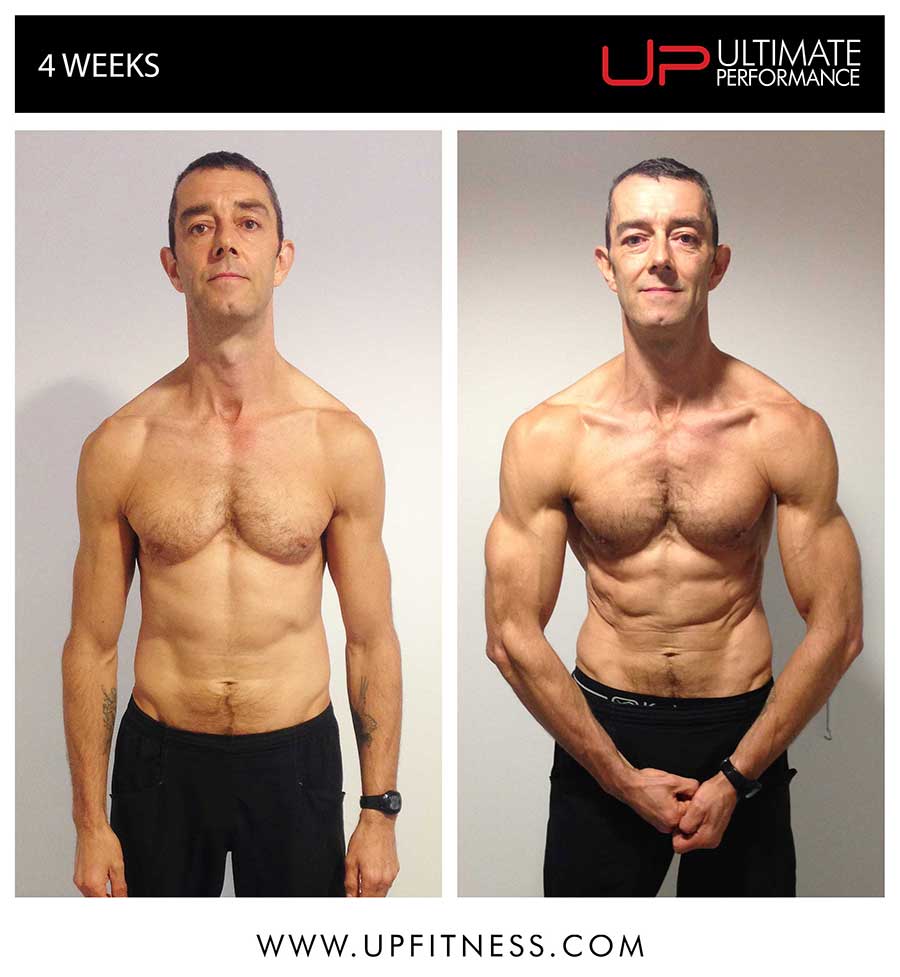 Paul's 4 week transformation