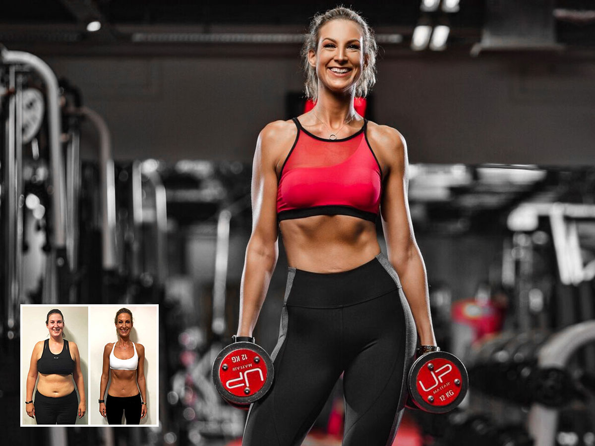 Zrinka's weight loss transformation 